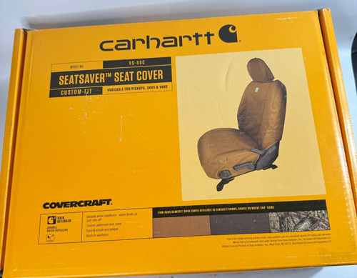 Cubierta de asiento personalizada Covercraft SSC8429CAGY SeatSaver Carhartt Gravel - GRIS - Imagen 3 de 7