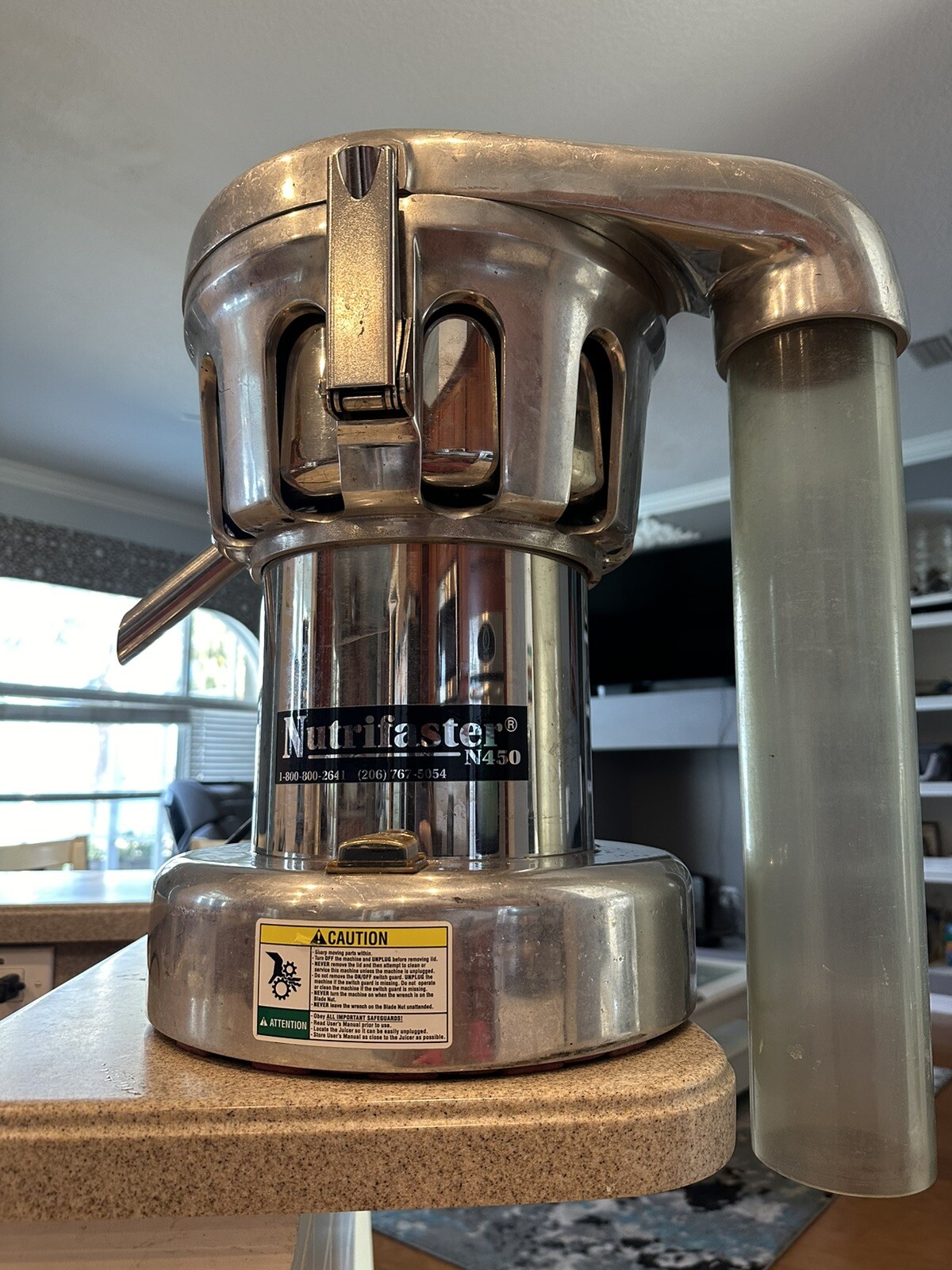 Nutrifaster N450 Commercial Fruit and Vegetable Juicer eBay