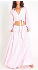 NWT LOVESHACKFANCY LOVE SHACK FANCY MAXI AVENTI SKIRT SIZE 6