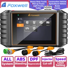 FOXWELL HD500 Heavy Duty Truck Scanner with DPF Regen Limit Setting Diagnostic