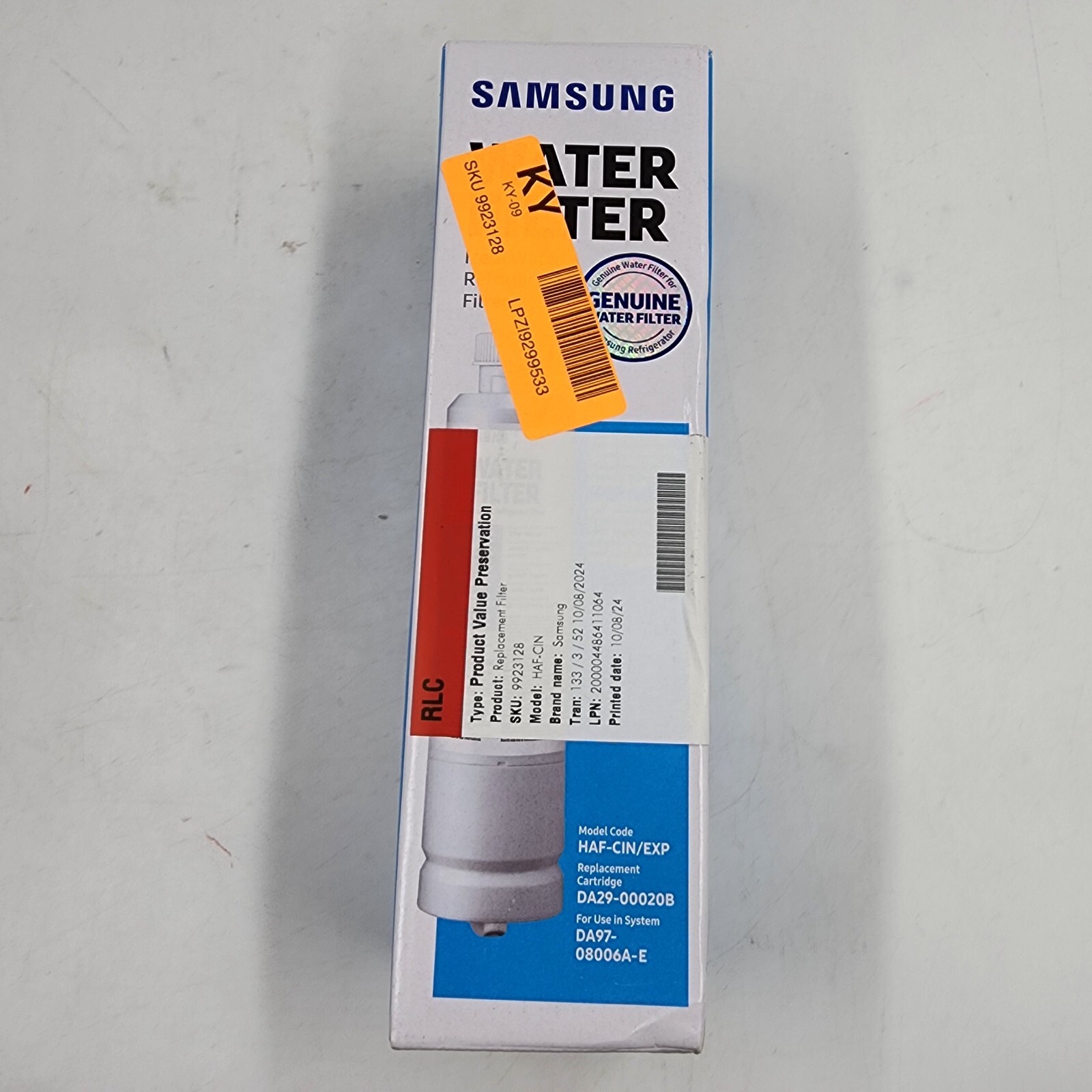 Сменный фильтр для воды в холодильнике Samsung HAF-CIN - Белый 4490₽