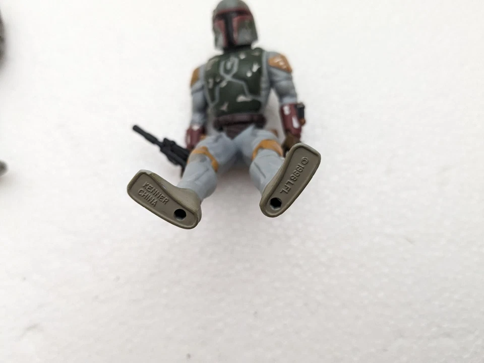LOT 2 FIGURINES STAR WARS VINTAGE Kenner 1996 Han Solo - Boba Fet - Photo 3/3
