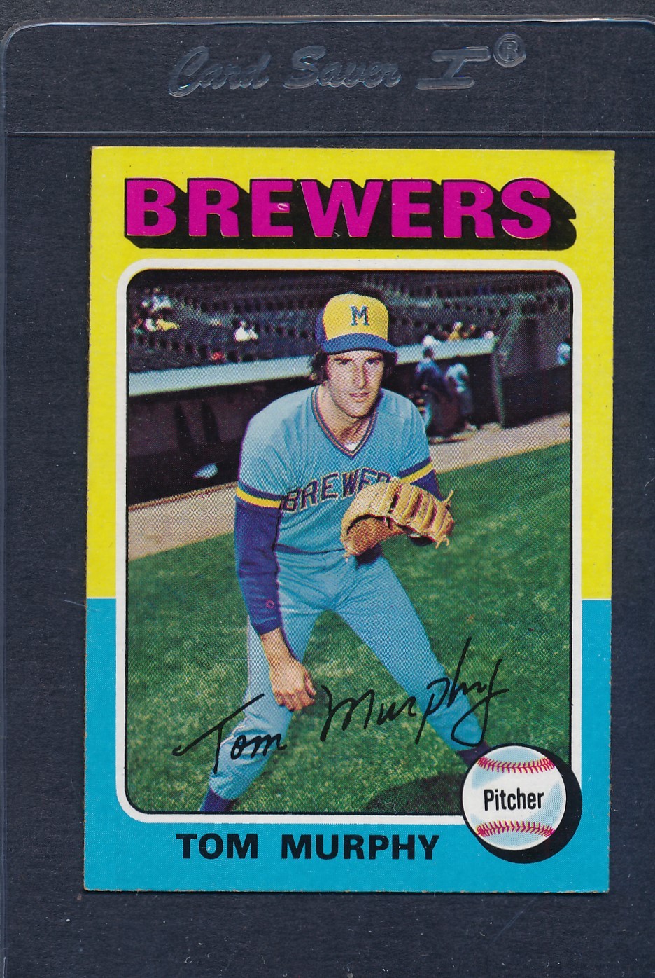 1975 Topps #028 Tom Murphy Brewers NM *3355