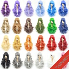 75cm / 30" New Fashion Party Long Curly Daily Cosplay Wig wigs Hair 24colors