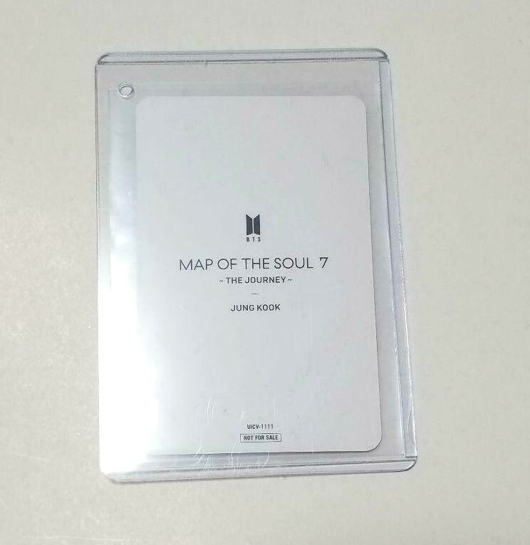 BTS MAP OF THE SOUL 7 THE JOURNEY Regular edition JUNGKOOK