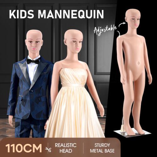 Child Mannequin 110CM Model Clothes Dressmaker Torso Manikin Dummy Full Body - Picture 2 of 10