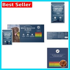 Nutrient-Rich Jelly Meat Selection Wet Food for Adult Dogs - 4.8kg Pack 3.75 per kilo