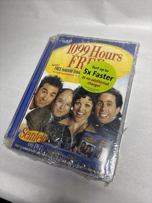 SEINFELD AOL 9.0 1099 HOURS FREE VINTAGE CD