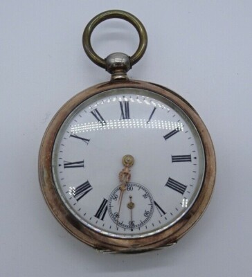 Schlüssel ky  Taschenuhr watch pocket for parts ohne Funktion   (Z706)