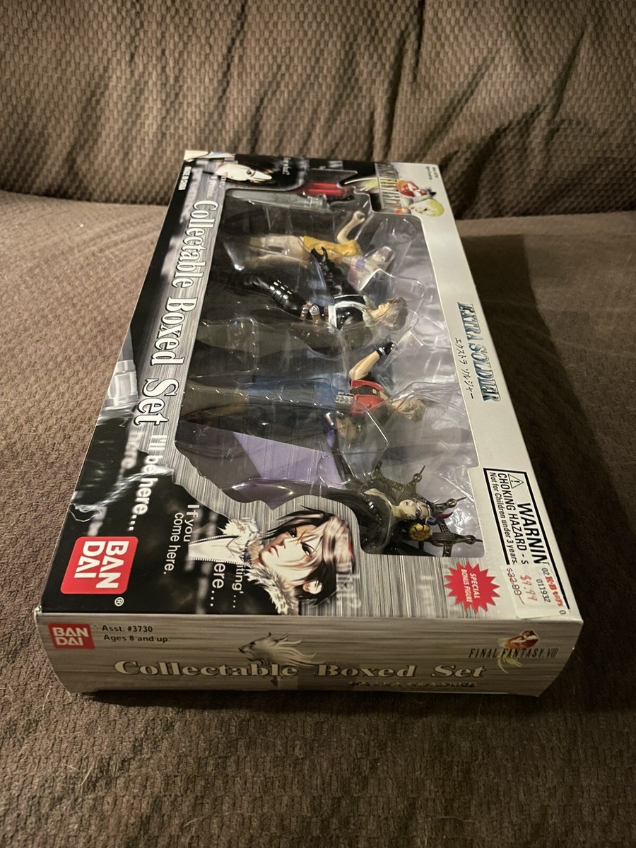 ファイナルファンタジー8 エクストラソルジャー コレクタブルボックスセット Bandai Final Fantasy VIII 8 Collectable Boxed Set Action