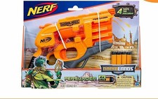 New Exclusive NERF Doom Lands 2169 Persuader 4 Shot Blaster w/4 Darts