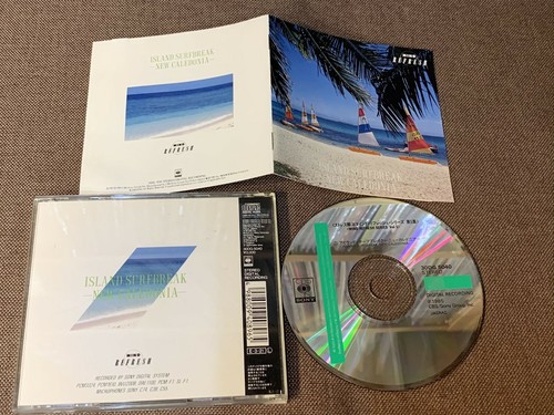 Island Surfbreak New Caledonia JAPAN CD 30DG5040 w/BOOKLET SONY digital PCM3324 - Picture 2 of 7