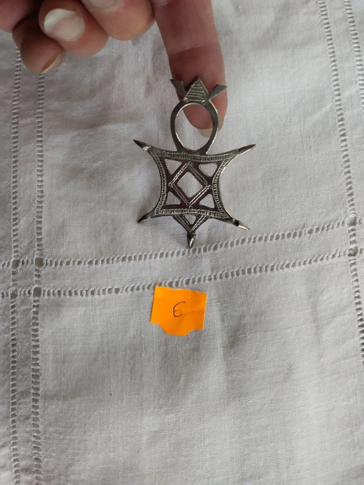 amulette CROIX TOUAREG lot 6 - Photo 2/4