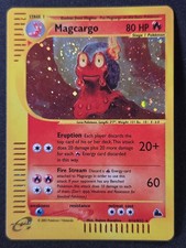 Magcargo H16/H32 Skyridge Holo SWIRL Light Holo Scratching on eBay