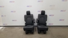 23 Ford Expedition Platinum 2nd Middle Row Seat Set Pair Black Leather