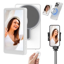 Vlog Selfie Monitor Screen Wireless Magnetic w/ Remote For iPhone Android Phone
