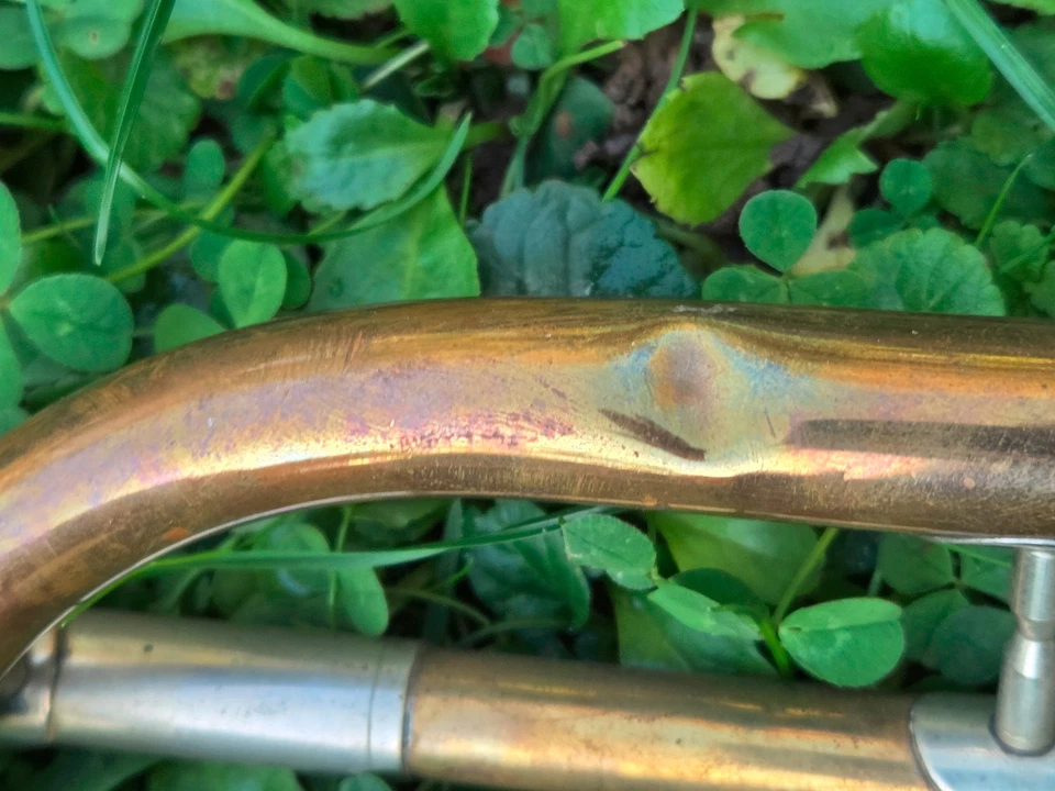 alte Drehtrompete Bb "Lidl Brünn" braucht kleinen Service... - Bild 3 von 4