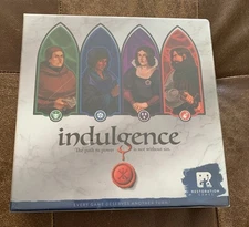 Indulgence Board Game Restoration Games NIP Trick Taking Card Game