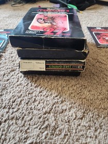Sears Telegames Atari 2600 Games Speedway 2, Target Fun, Tank-Plus, Basketball