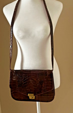 Vintage Alligator Handbag No Label