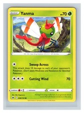 Pokemon TCG Yanma SWSH: Crown Zenith 008/159 Common Excellent