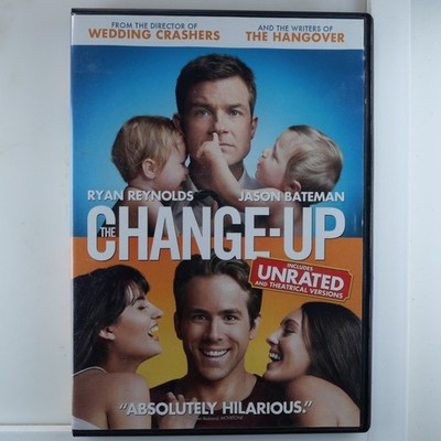 The Change-Up DVD 2011 Unrated & Theatrical Ryan Reynolds Jason Bateman Comedy