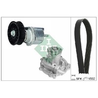 Wasserpumpe + Keilrippenriemensatz FüR VW Passat 3B 1.9 Ab 96 INA AFF QualitäT