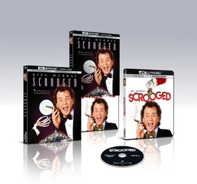 Scrooged BluRay Region Free En - GOOD