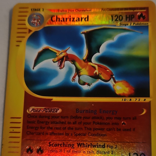 Charizard 6/165 Expedition Base Set Reverse Holo Holo Rare 120HP Stage 2