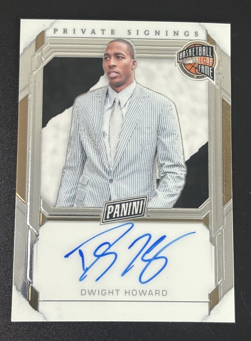 2026 Panini NSCC Gold Pack Prizm Dwight Howard Private Signings Auto #/50