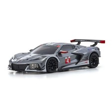 Kyosho RC Mini Z CHEVY CORVETTE C8R Body Shell -GUN METAL- MZP244GMW