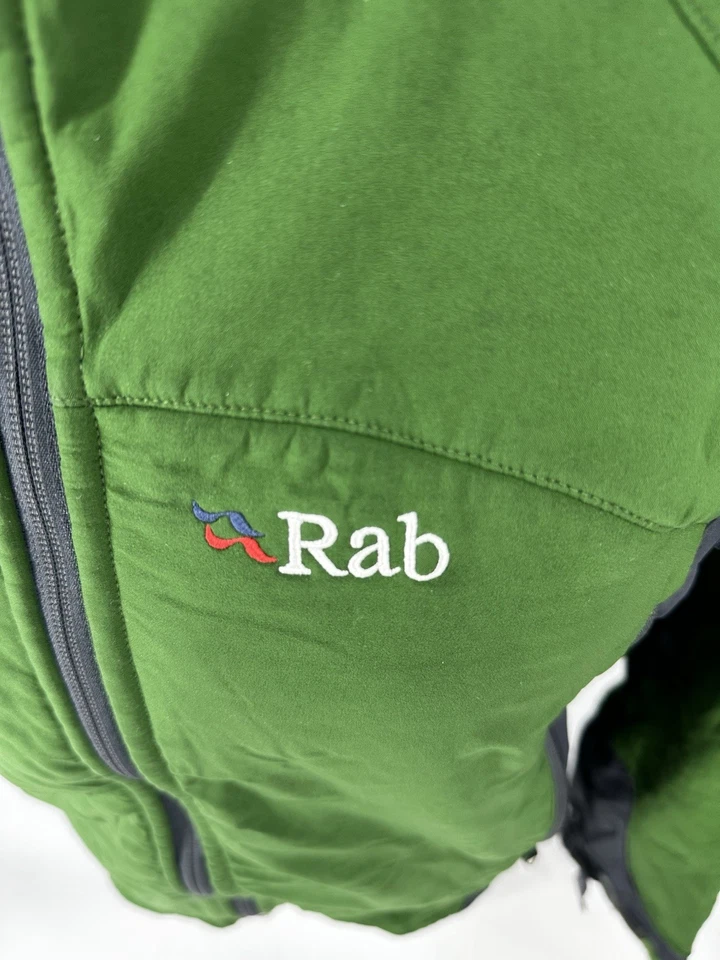 Rab Large Men Baltoro Guide Pro Softshell Jacket Polartec Grid Fleece Lining CLT - Image 4 of 4