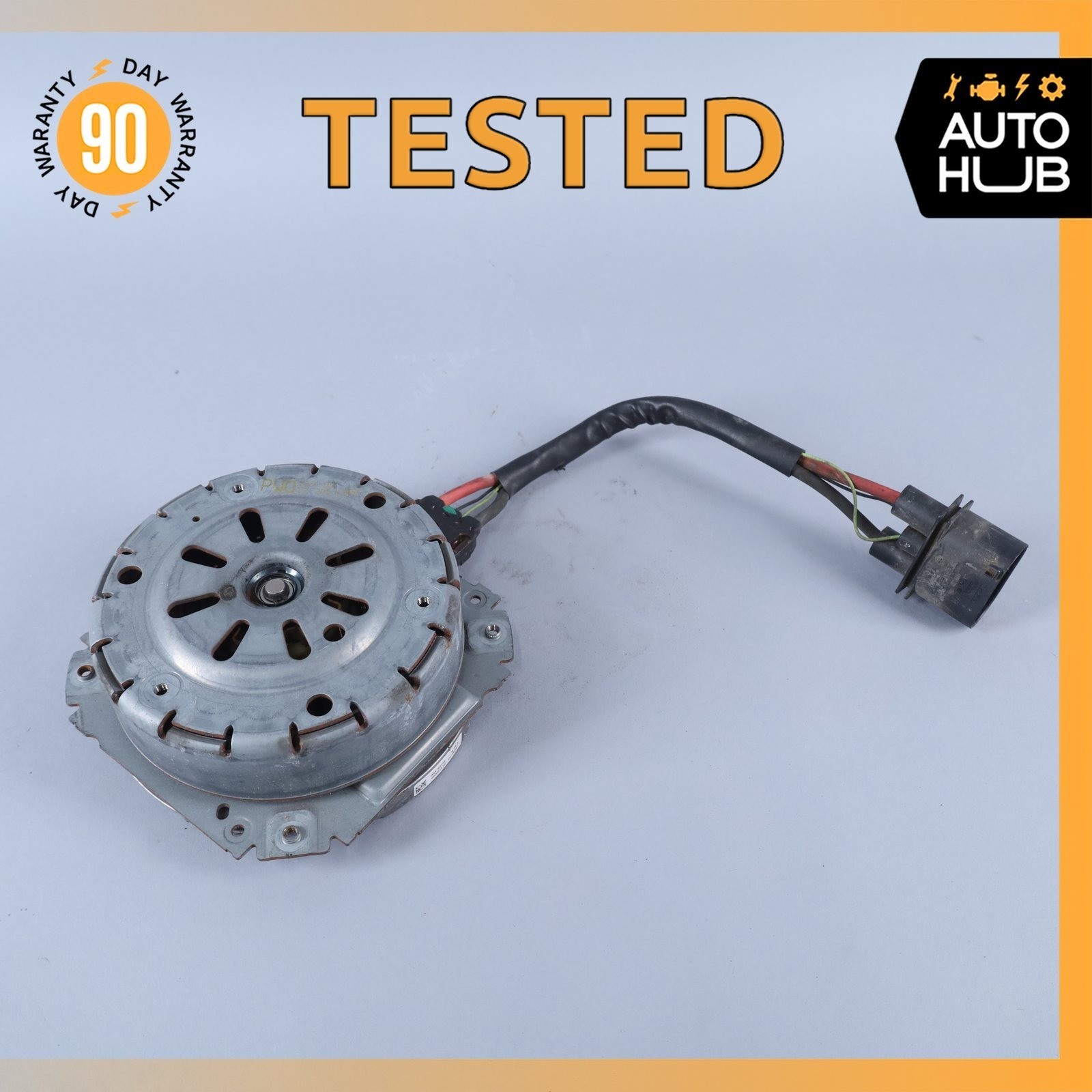 13-18 Bentley Continental GT / S7 4.0L Right Radiator Cooling Fan Motor OEM