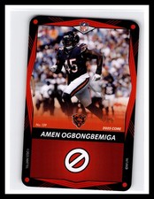 2025 UNO Elite Core Edition - Red #139 Amen Ogbongbemiga
