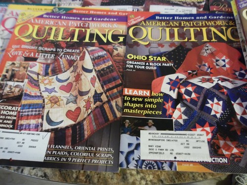 American Patchwork & Quilting Magazines - 15 Issues - 1995, 1996, 1997 and 1998 - Foto 5 di 14