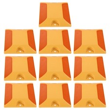 10 Pcs Pavement Safety Reflectors Sidewalk Reflective Markers Highway