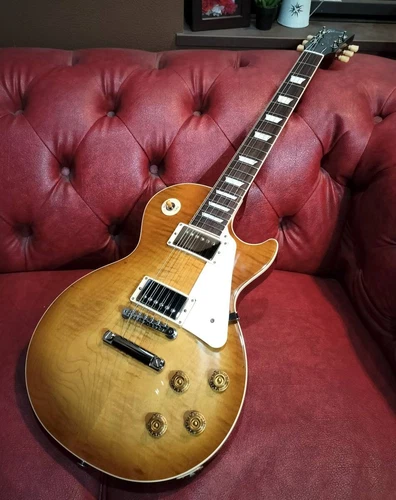 Gibson Les Paul Standard 50S Figured Top Dirty Lemon Burst Ishibashi Exclusive