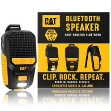 Wearable Bluetooth Speaker  Clip-On Speaker with Built-in Mic for Jobsite, C...