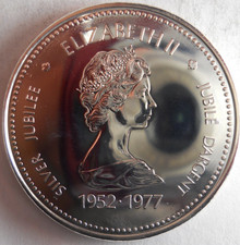 1977 CANADA DOLLAR - AU/UNC - PROOF - Great Large Silver Coin - Lot #J7