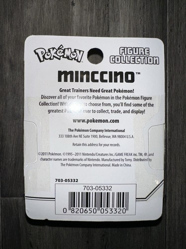Pokemon Minccino Collectible 2” Figurine (Brand New) - Picture 3 of 3