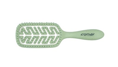 Comair Flex Tamer M Grün Flexible Wellenbürste Nylonstifte mit Noppen