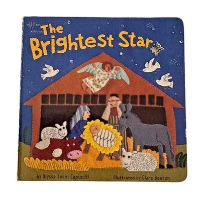 The Brightest Star by Alyssa Satin Capucilli - Children's Nativity Board Book