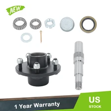 For 5-5" Trailer Hub Kit and 8.75" Round #84 Spindle, with Trailer Bearing Kit