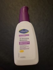 Cetaphil DermaControl Oil Absorbing Moisturizer with SPF 30 4 fl oz Exp 01/28