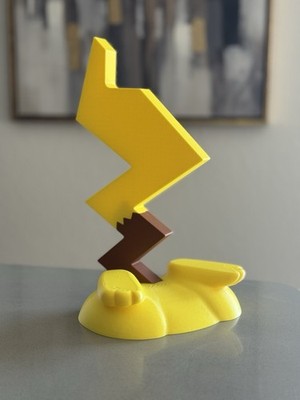 Pokemon Pikachu Tail Headphone Stand | Desk Decor | Fan Art