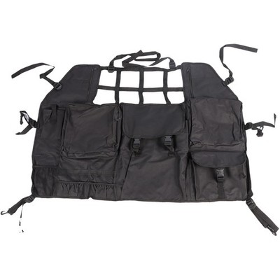For Jeep Wrangler JK Jl 07-24 4-Dr Rear Trunk Storage Tool Bag Organizer Pocket