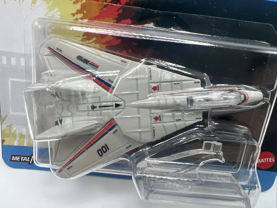 Hot Wheels Premium Pop Culture G.I. 2025 JOE Combat Jet Sky Striker F-14 Tomcat Foto 3 de 4