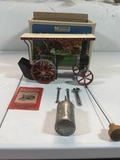 Vintage Mamod TE1A Live Steam Tractor w Original Box  Accessories