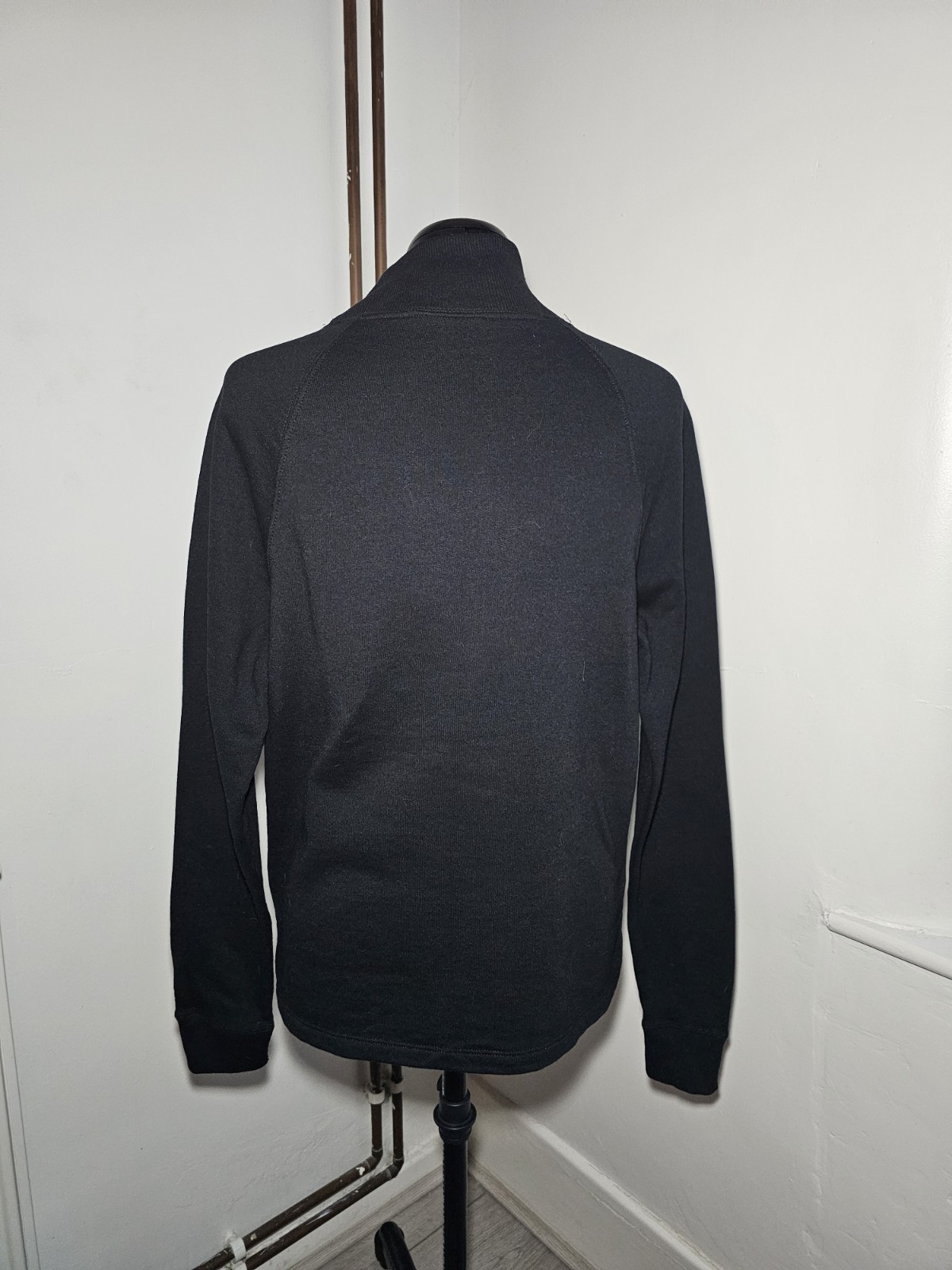 Champion Women’s Powerblend Mock Neck Sweater Black Size Medium UK 10-12 image 4