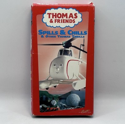 Thomas the Tank Engine & Friends Spills & Chills VHS 2000 Video Tape VTG Train